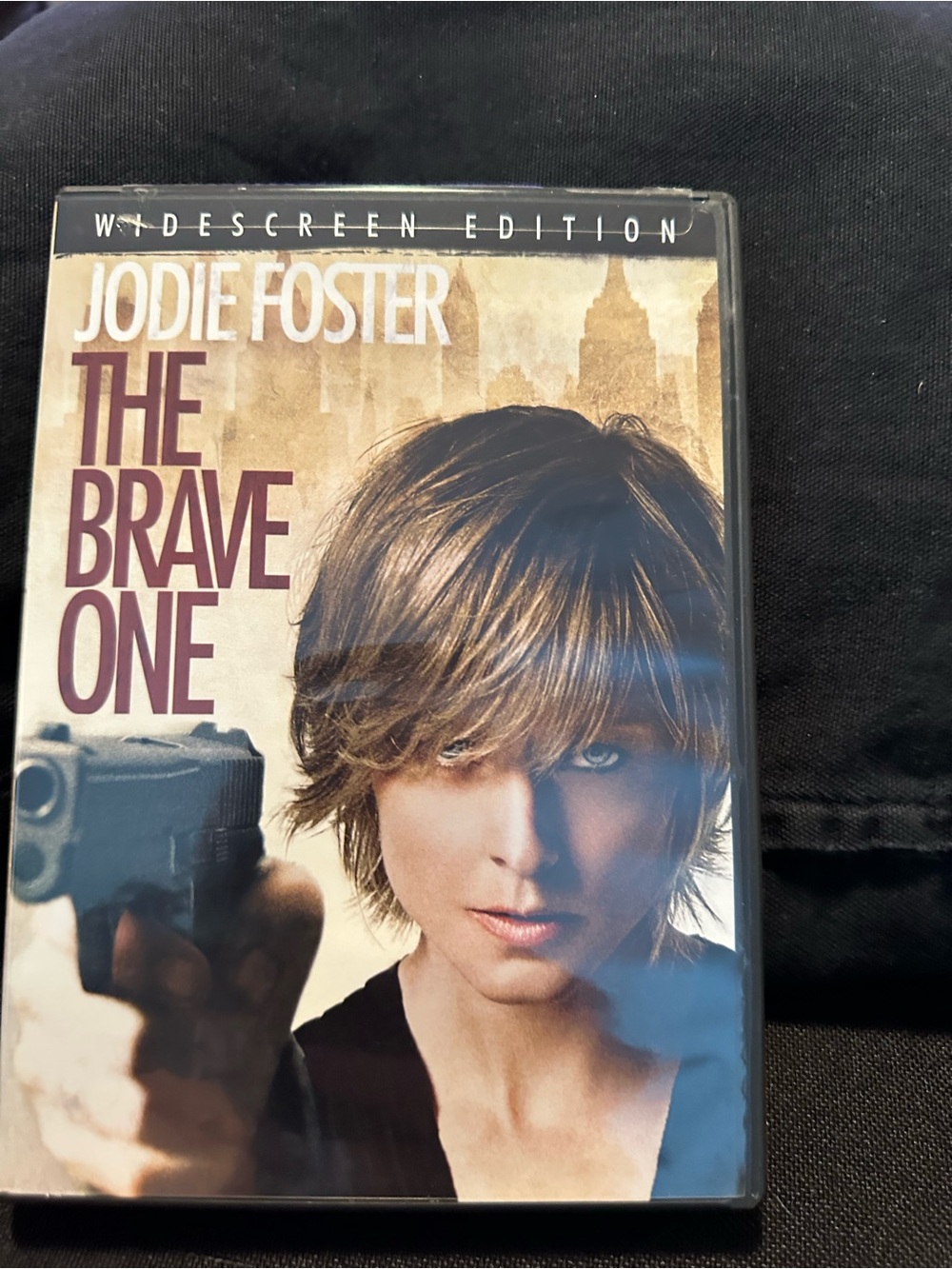 Jodie Foster "The Brave One" Widescreen Edition - Beige & Brown Cover
